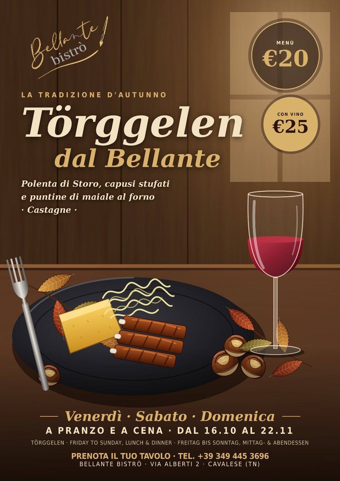 TÖRGGELEN DEL BELLANTE