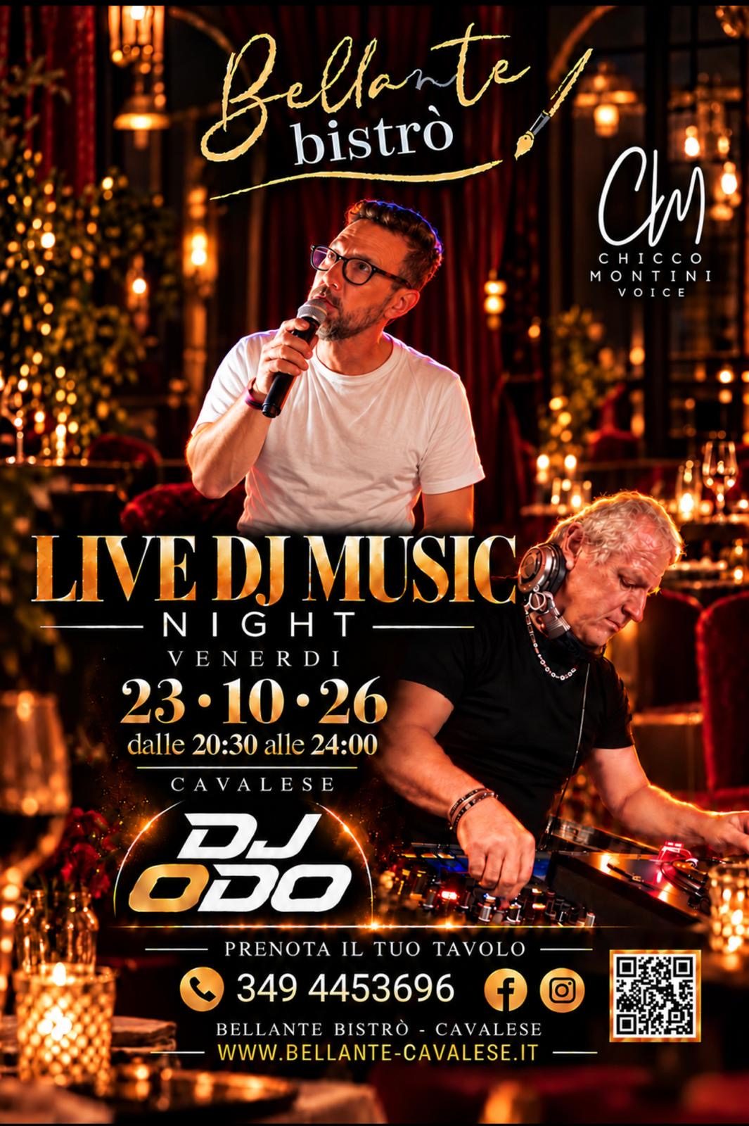 CHICCO MONTINI & DJ ODO - VENERDÌ 02 OTTOBRE